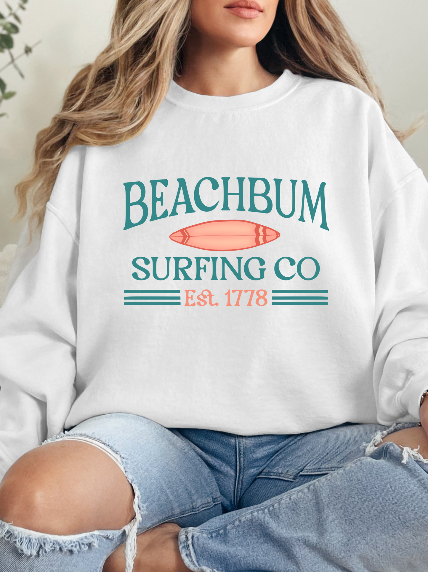 Beachbum Surfing Co. Graphic