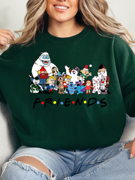 Santa's Friends Graphic