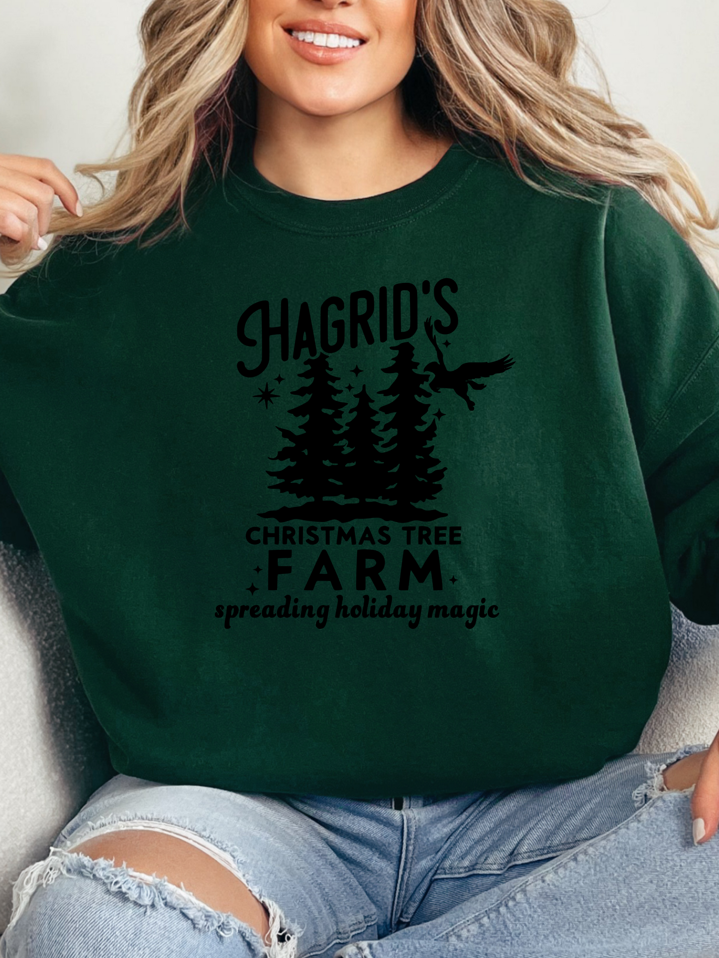 Hagrid's Christmas Farm Graphic