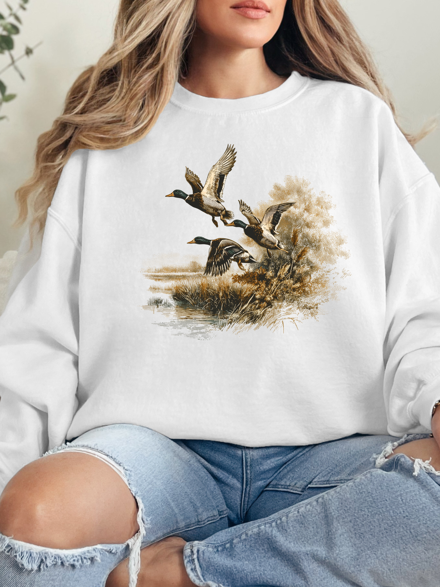 Golden Flight Mallard Graphic