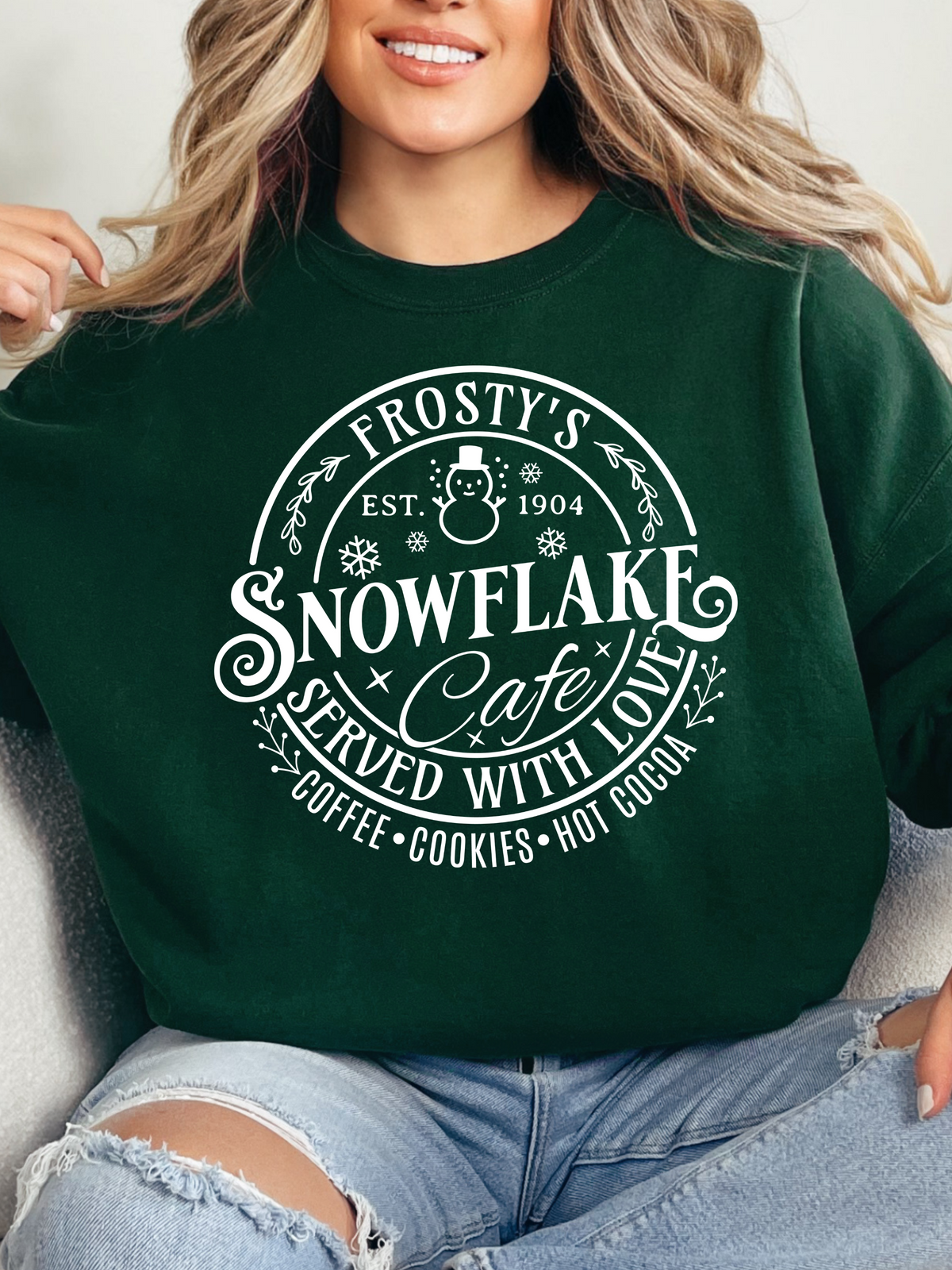 Frosty's Snowflake Cafe Graphic