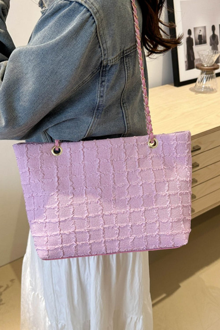 PREORDER: City Chic Texture Chain Tote bag