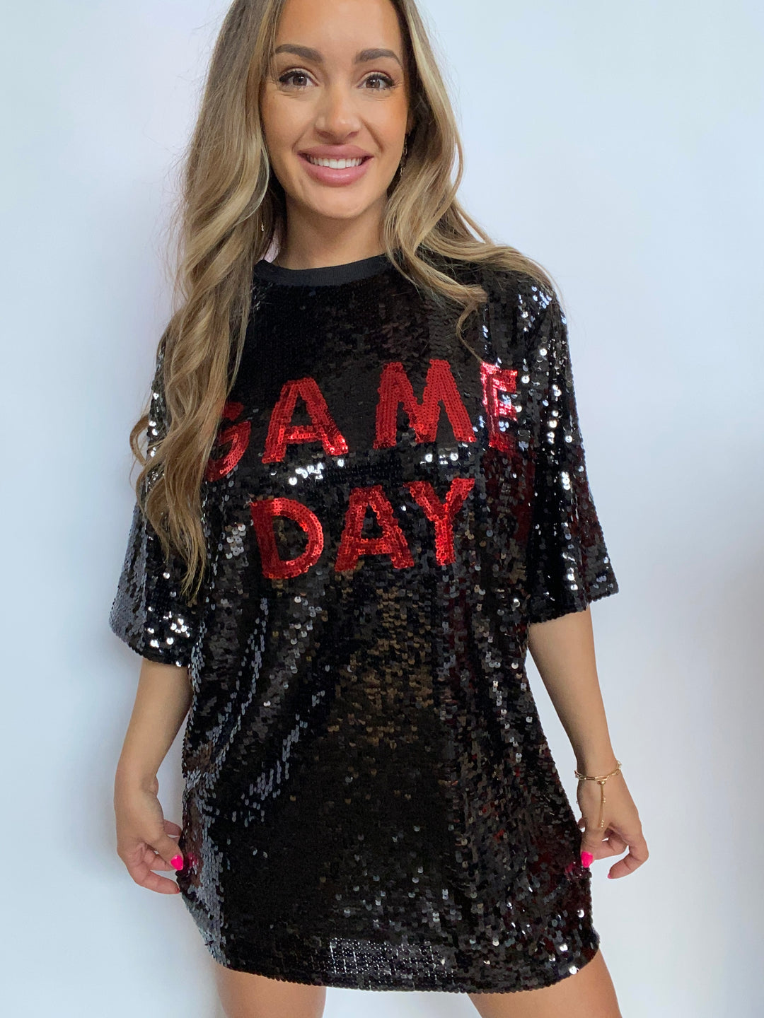 sequin t shirt dress nfl｜TikTok Search