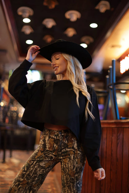 Riley Cropped Long Sleeve