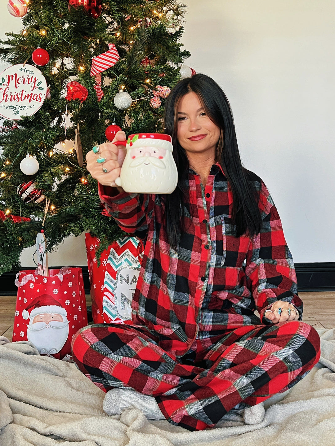 PREORDER: Jolly Times Plaid Pajama Set