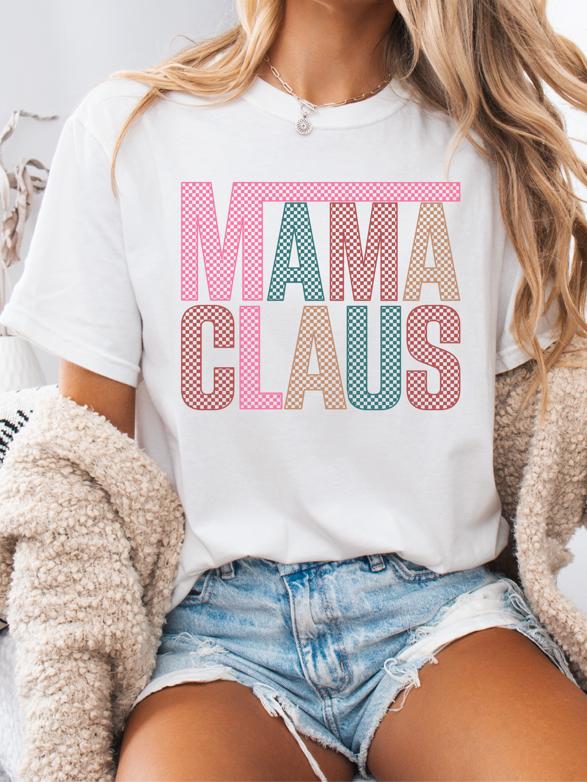 Mama Claus Christmas Graphic