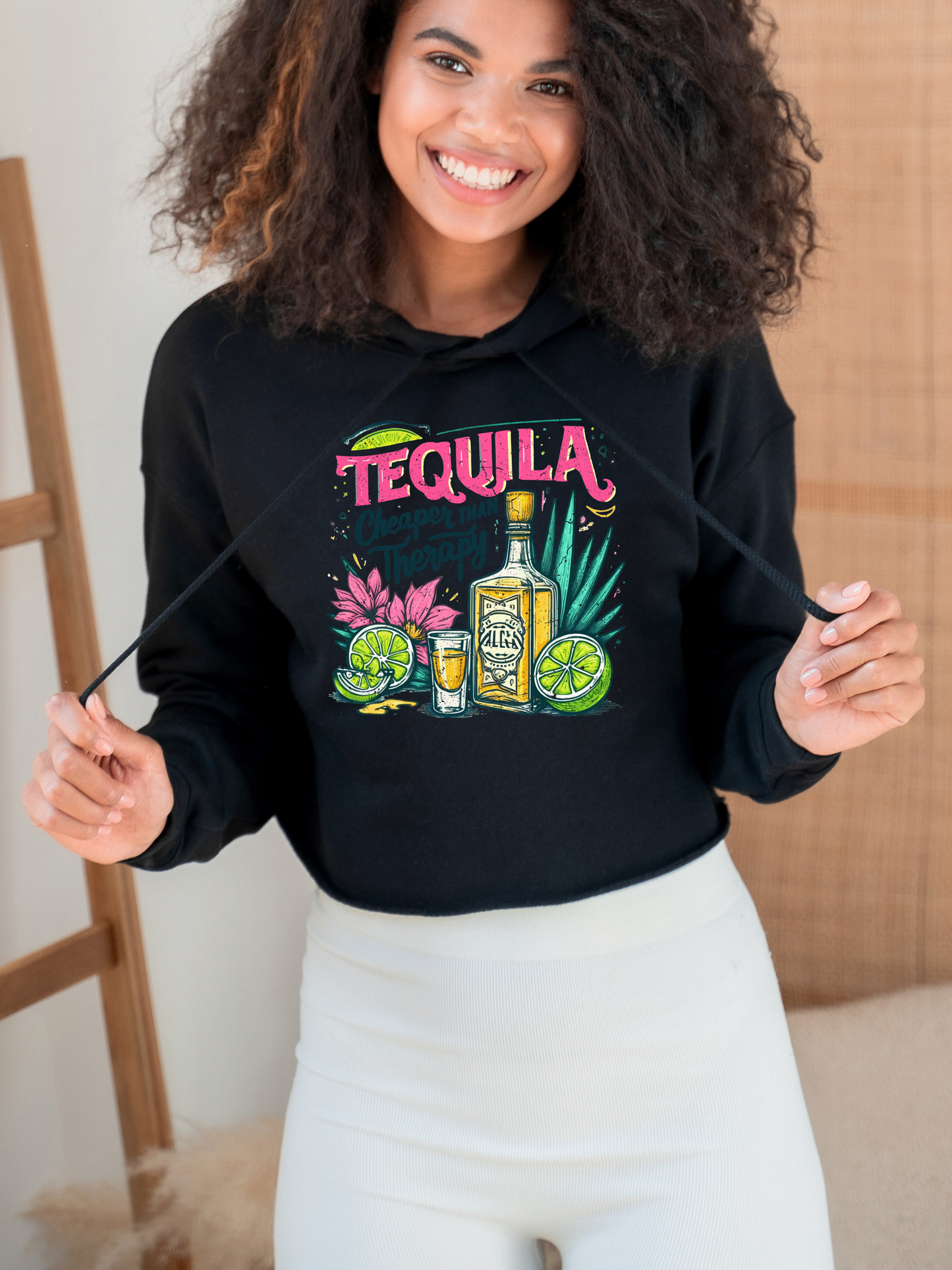 Tequila Cheaper Than Therapy Graphic