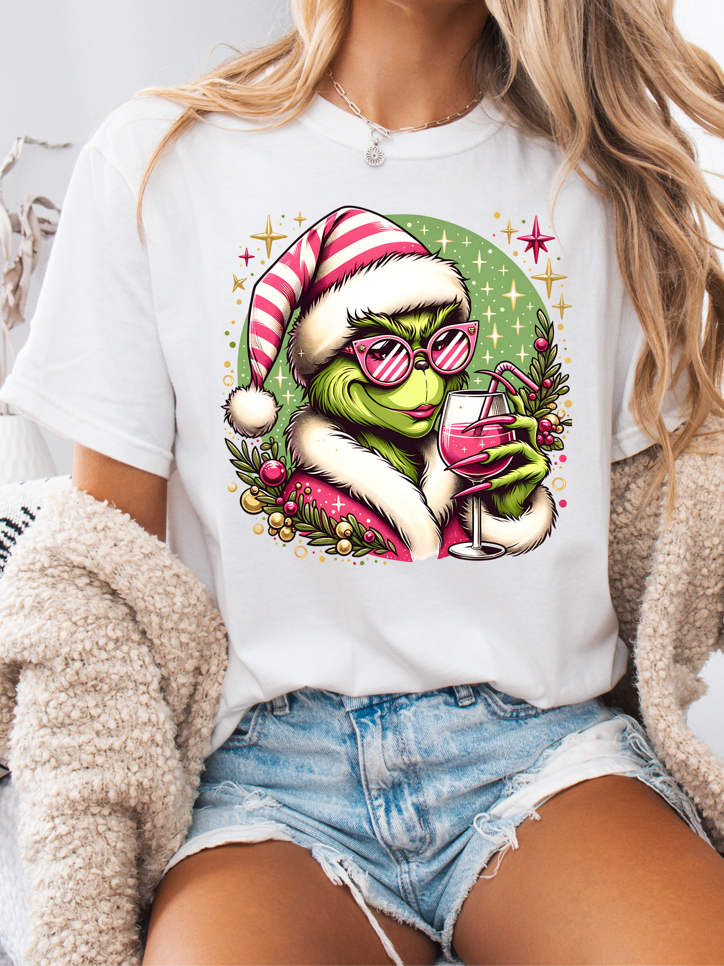 Pretty in Pink Christmas Graphic