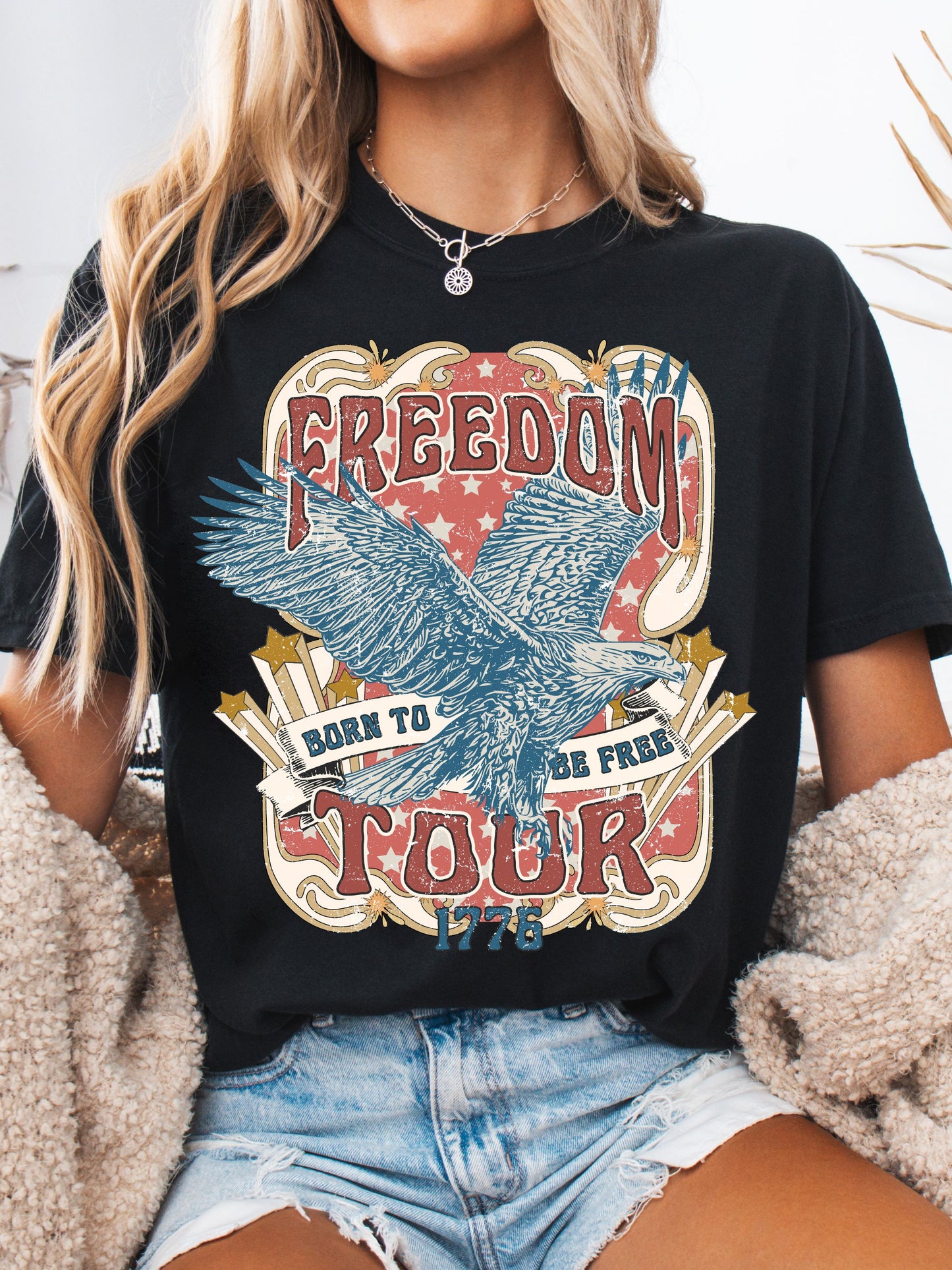 Born To Be Free Graphic Tee
