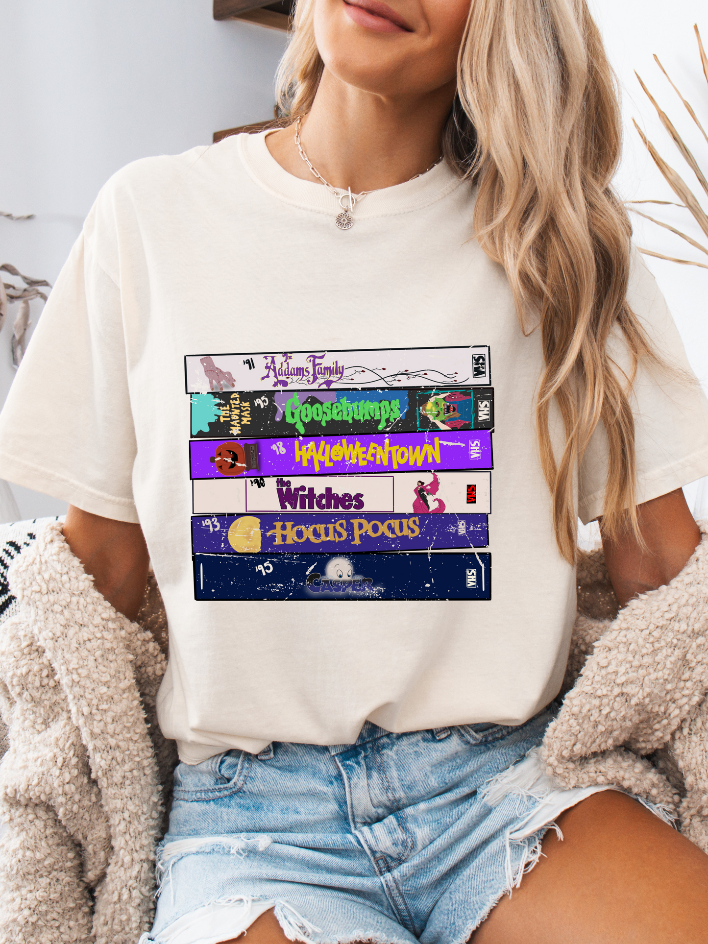 Spooky VHS Marathon Graphic