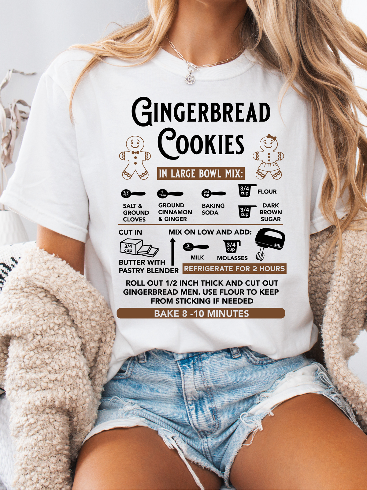 Gingerbread Recipe Graphic