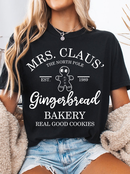 Mrs. Claus' Gingerbread Bakery Graphic