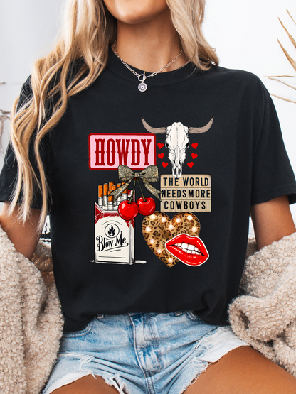 World Needs More Cowboys Graphic