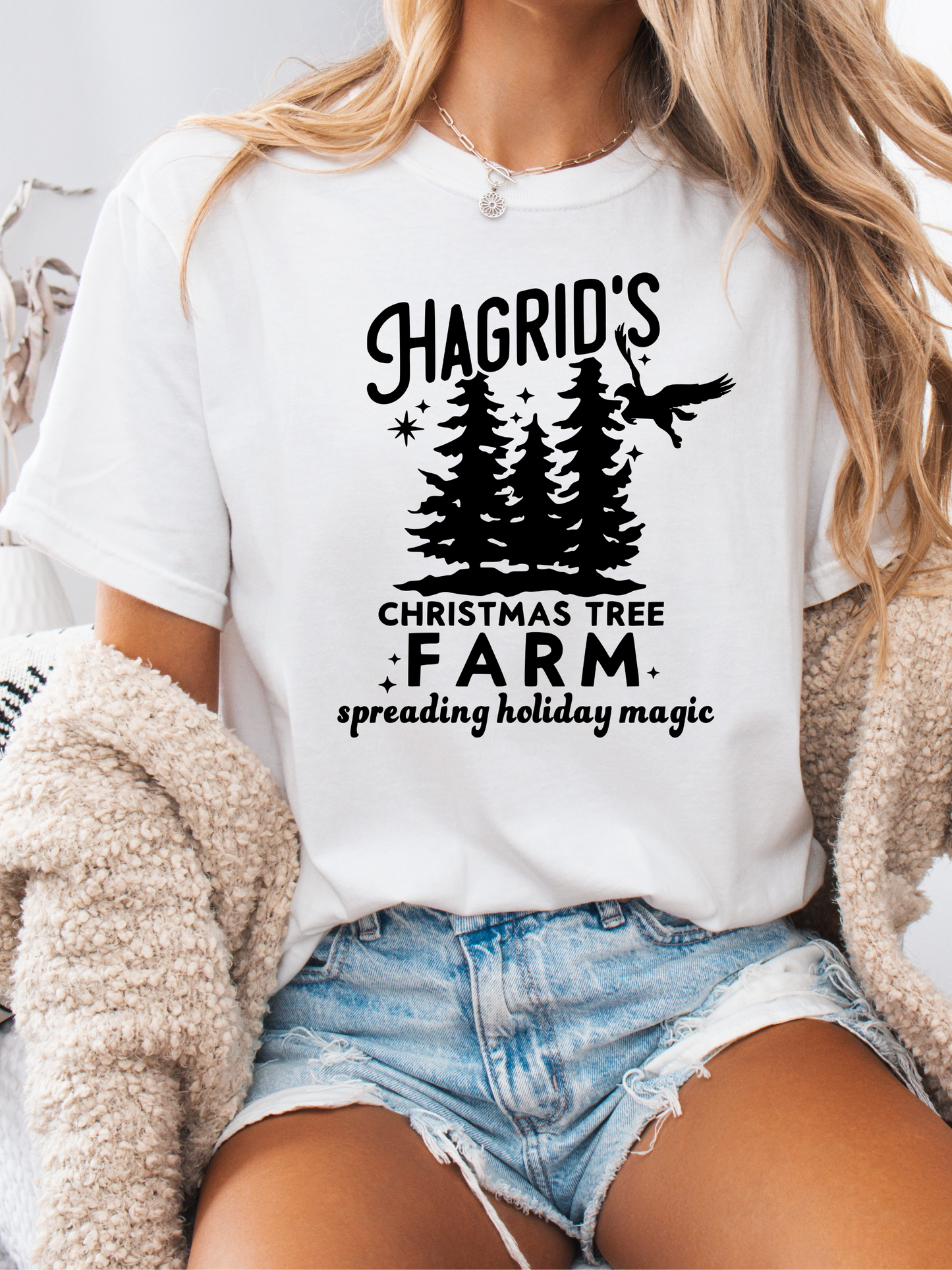 Hagrid's Christmas Farm Graphic