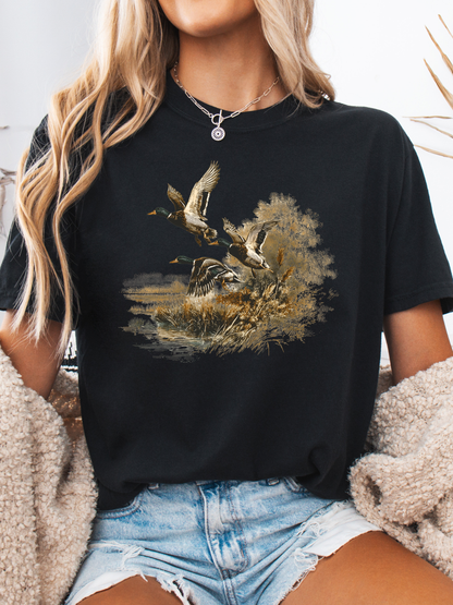 Golden Flight Mallard Graphic