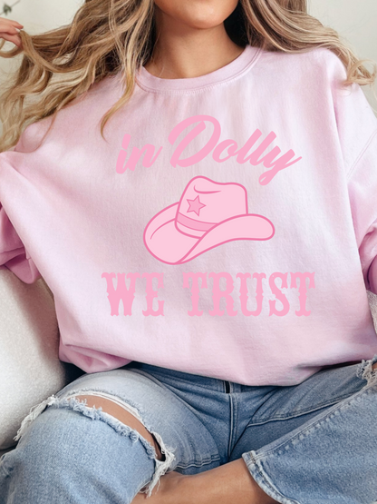 "In Dolly We Trust" Graphic
