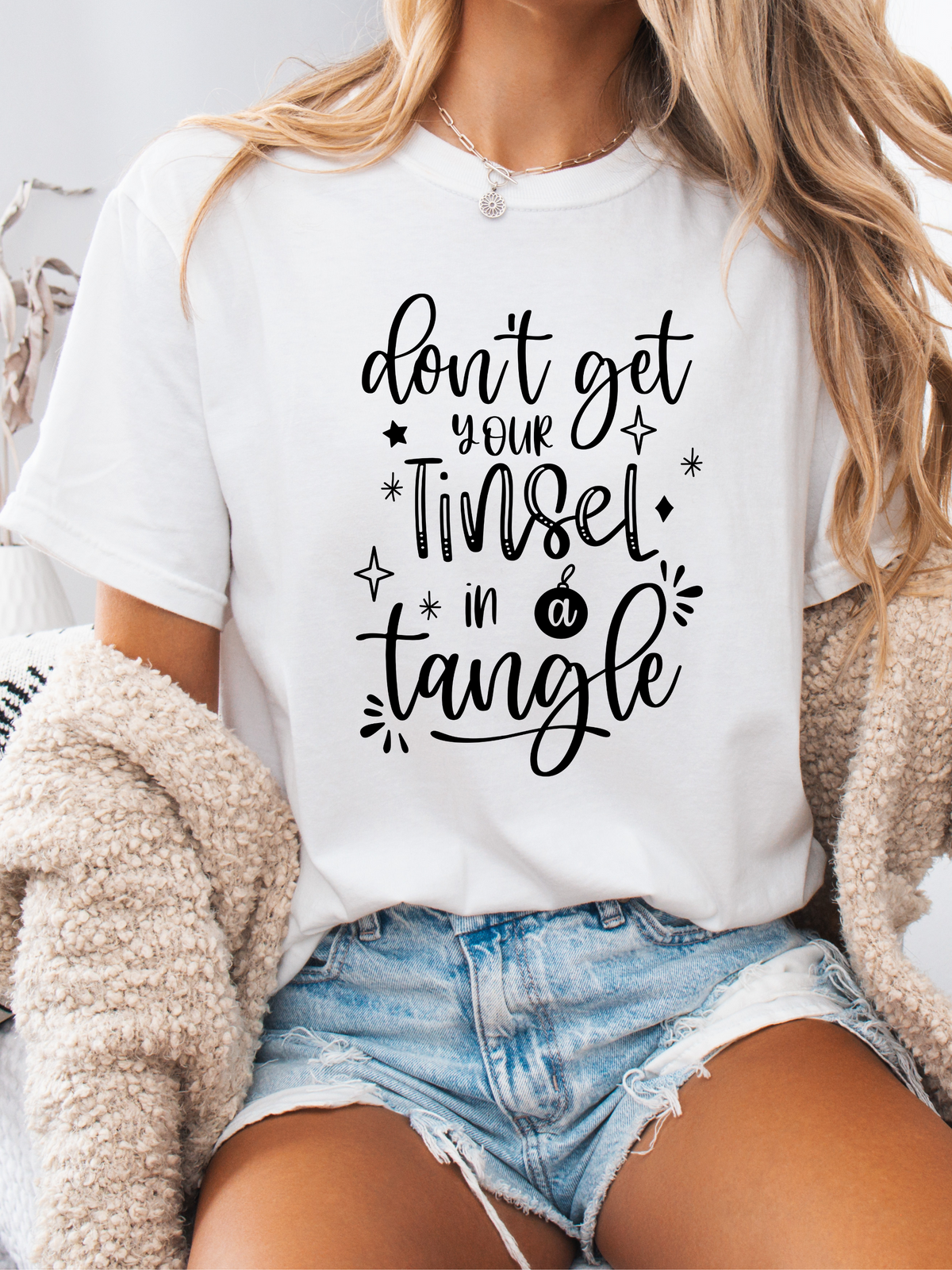 Tinsel in a Tangle Graphic