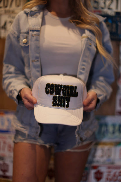 Cowgirl Sh*t Patch Foam Trucker Hat
