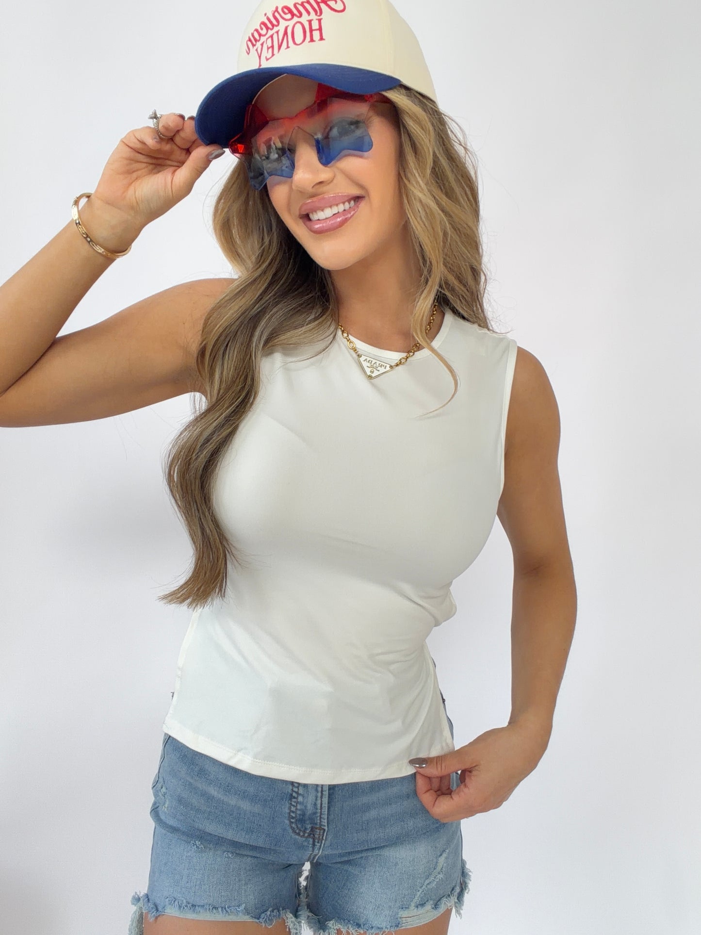 Elaine High Neck Top