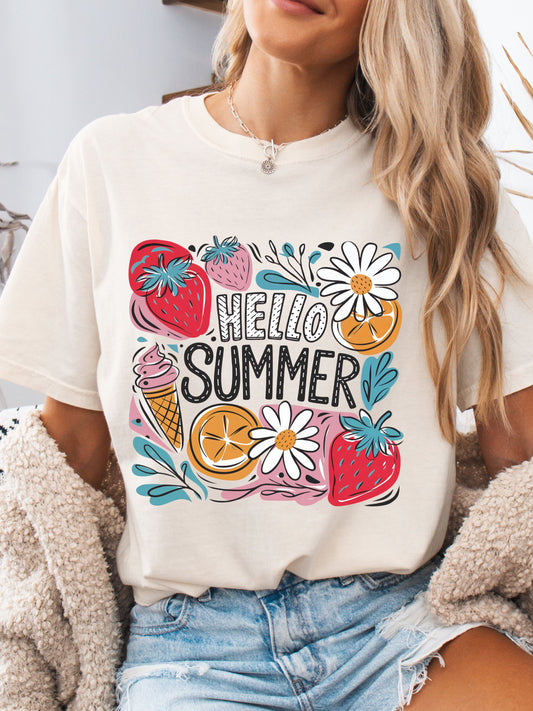Summertime Vibes Graphic Tee