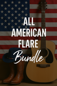 All American Flare Bundle (1 Fiona Flares + 1 Graphic Tee)