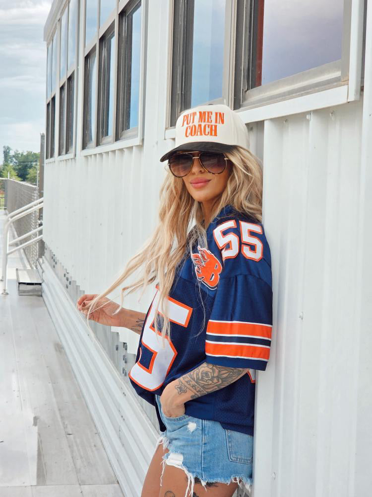 Put Me In Coach Trucker Hat