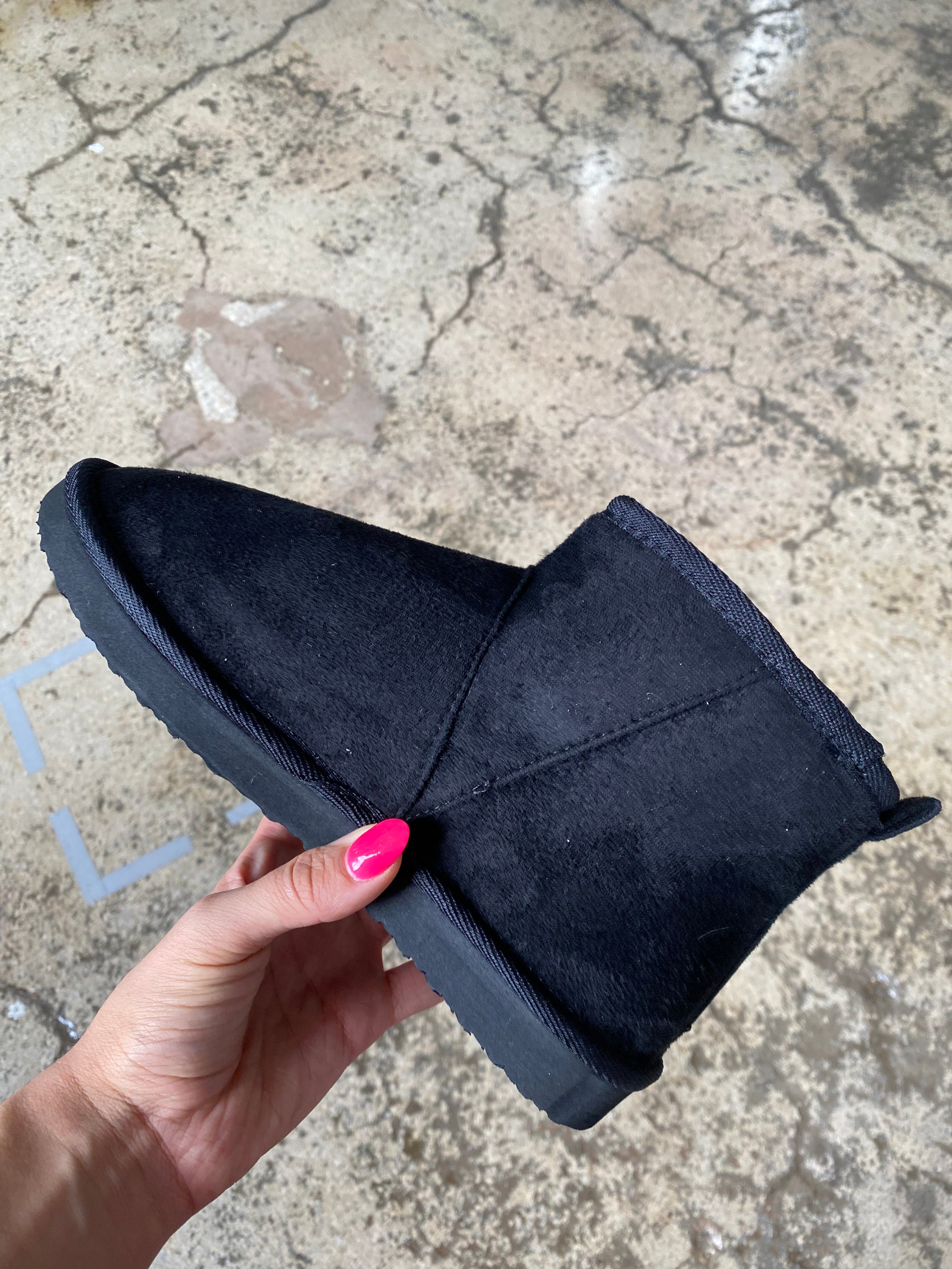 Comfort Boots- Black