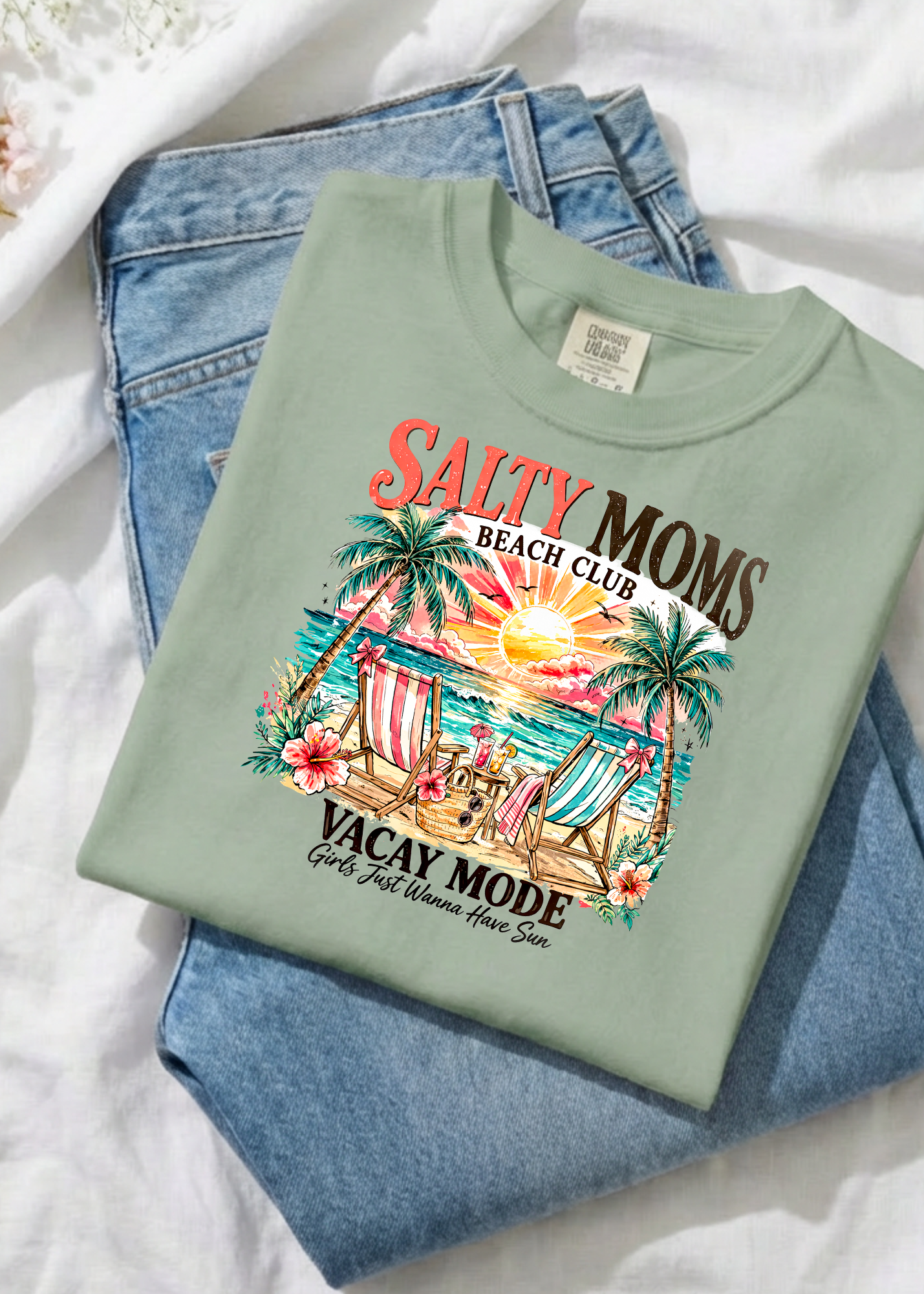Salty Moms Graphic T-Shirt