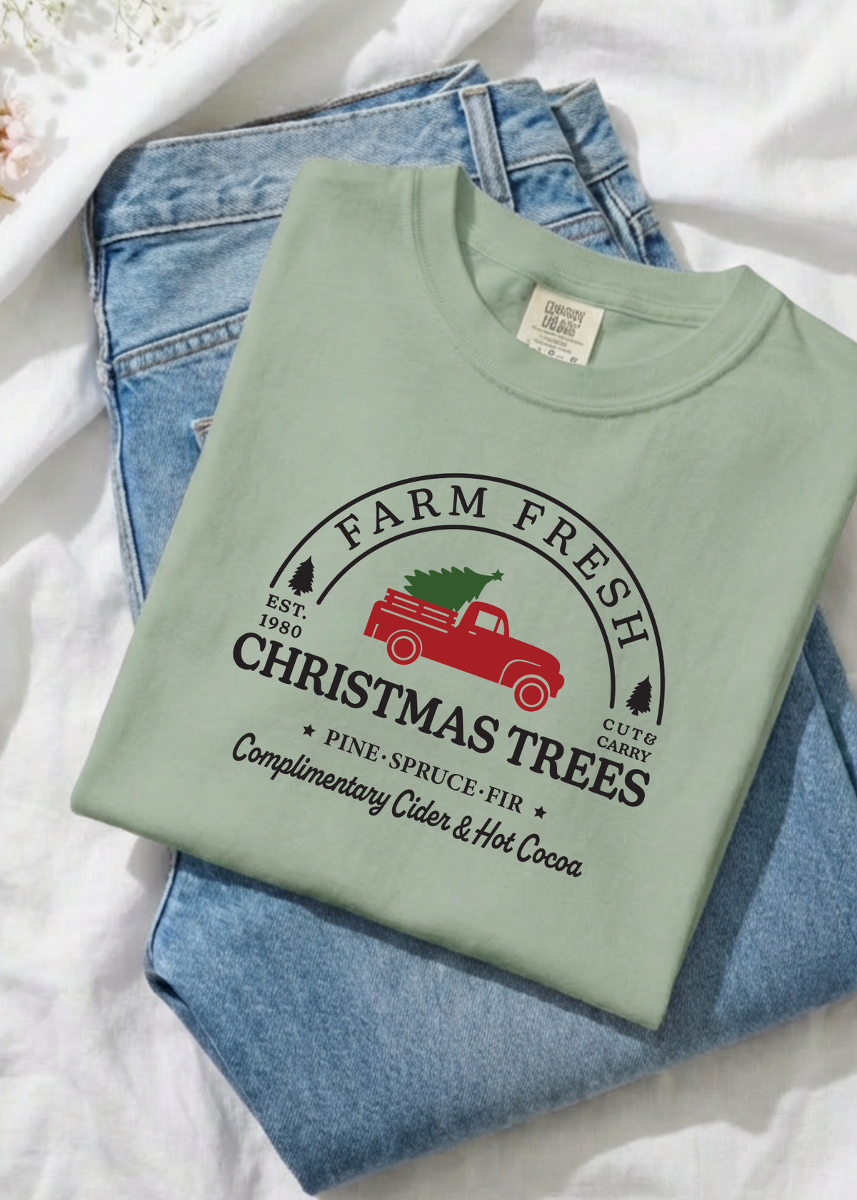 Farm Fresh Christmas Trees Graphics