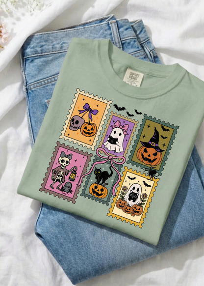 Pumpkin Postcards Graphic