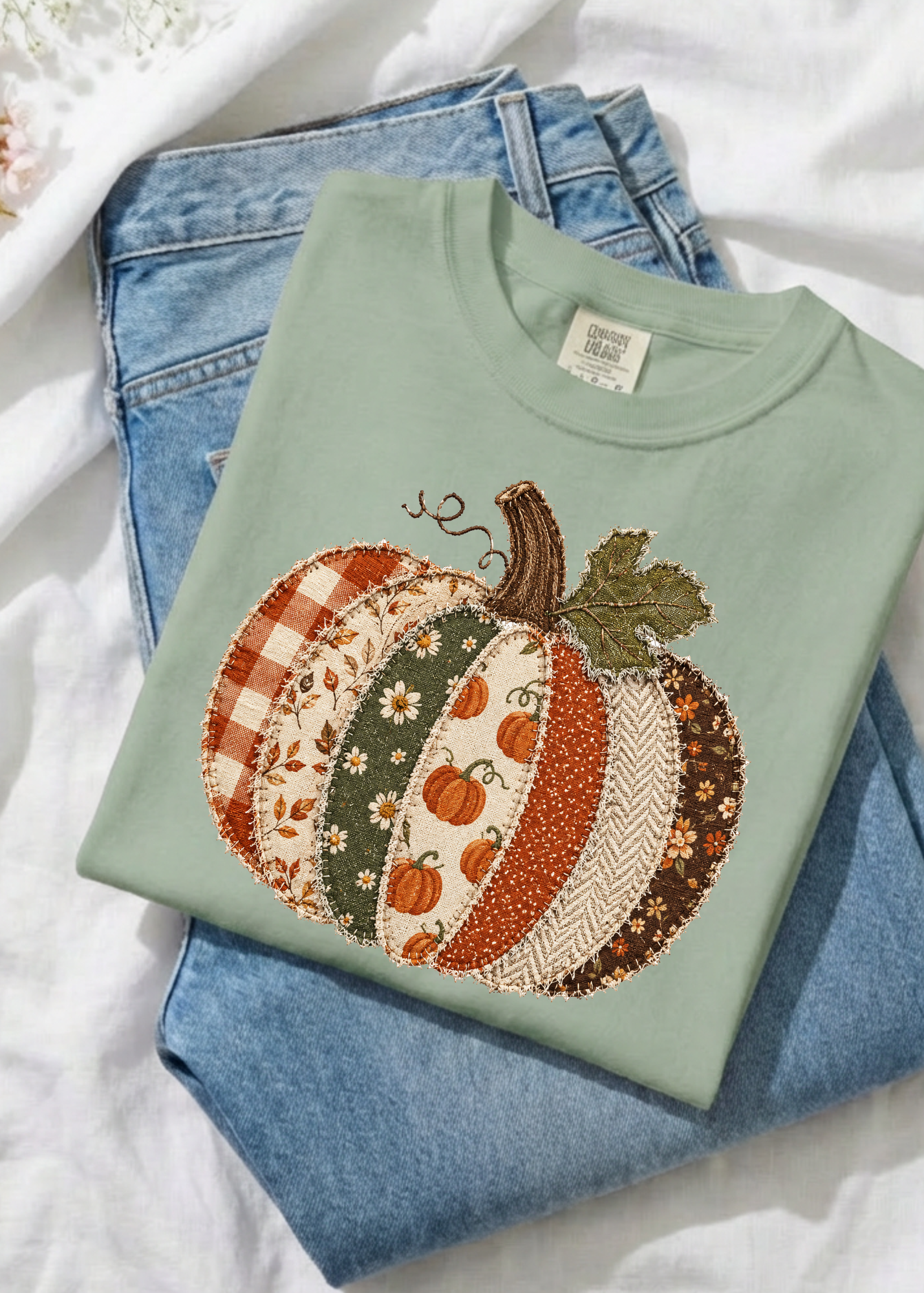Patchwork Pumpkin Graphic