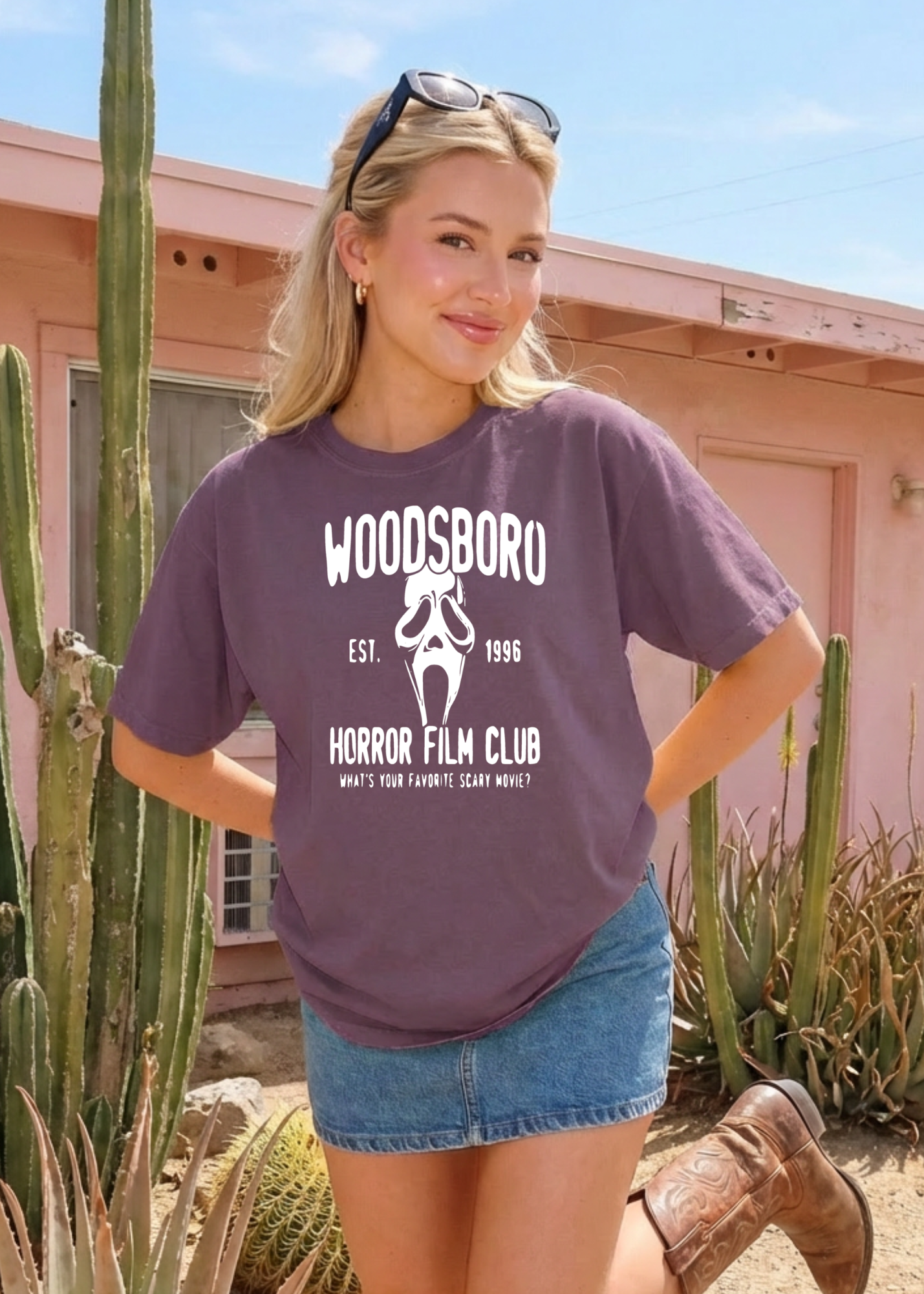 Woodsboro Horror Film Club Graphic