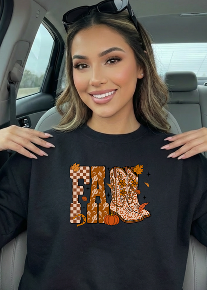 Fall Cowboy Graphic