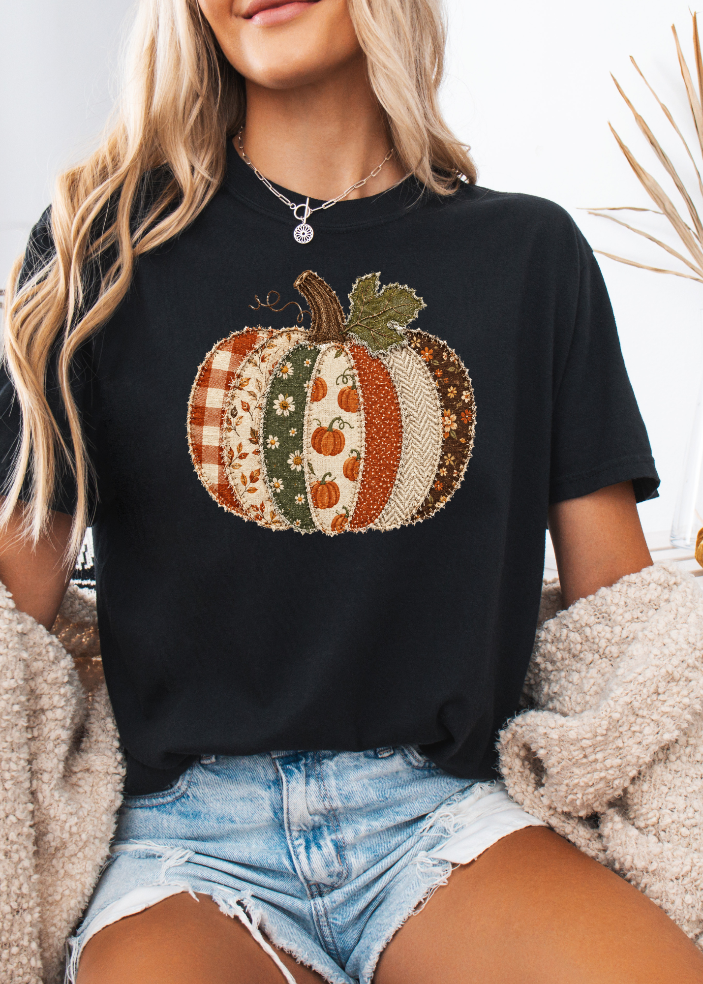 Patchwork Pumpkin Graphic
