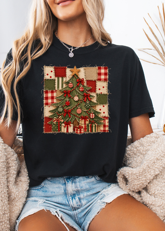 Quilted Christmas Graphic