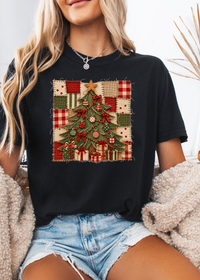 Quilted Christmas Graphic