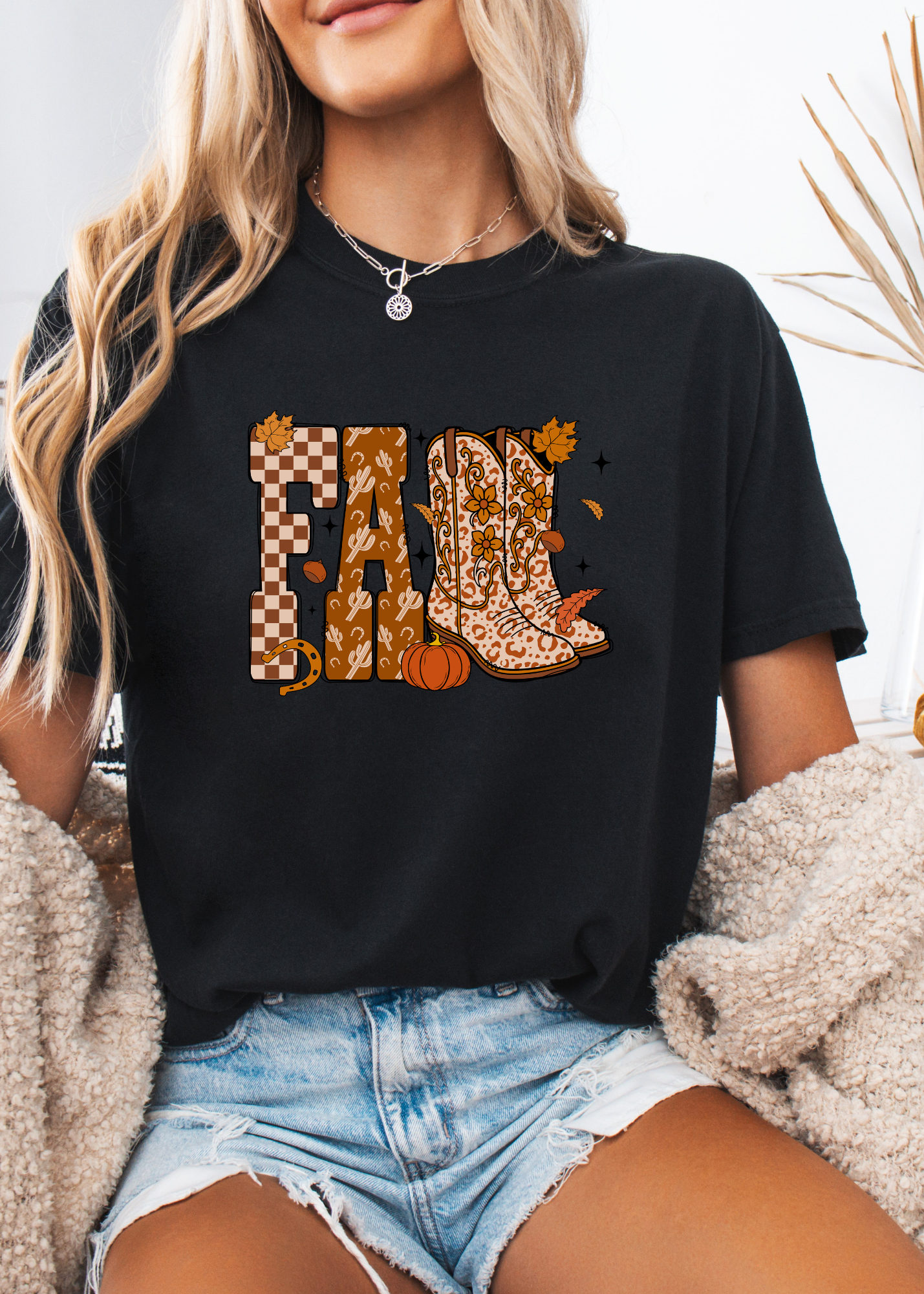 Fall Cowboy Graphic