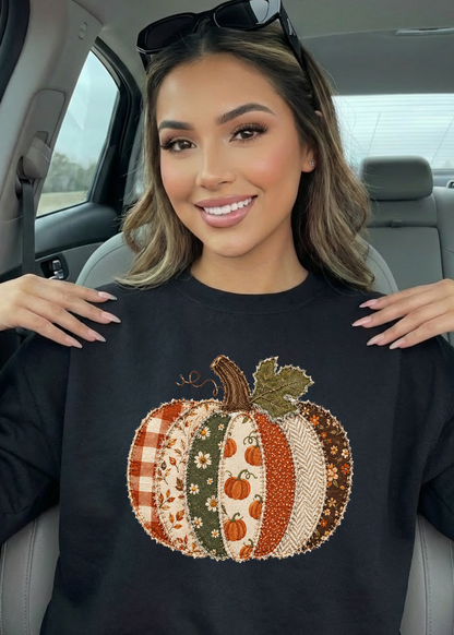 Patchwork Pumpkin Graphic