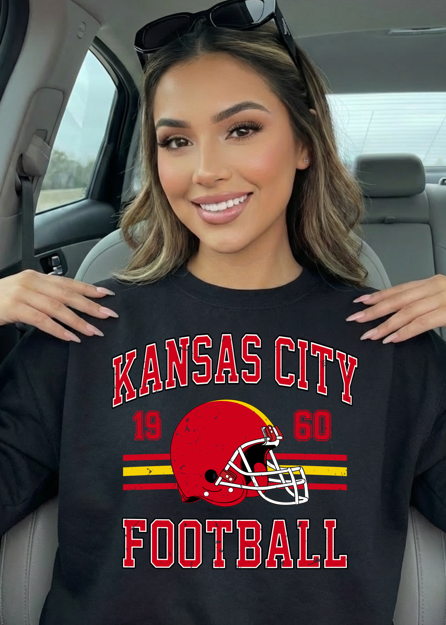 Kansas City Football Vintage Graphic