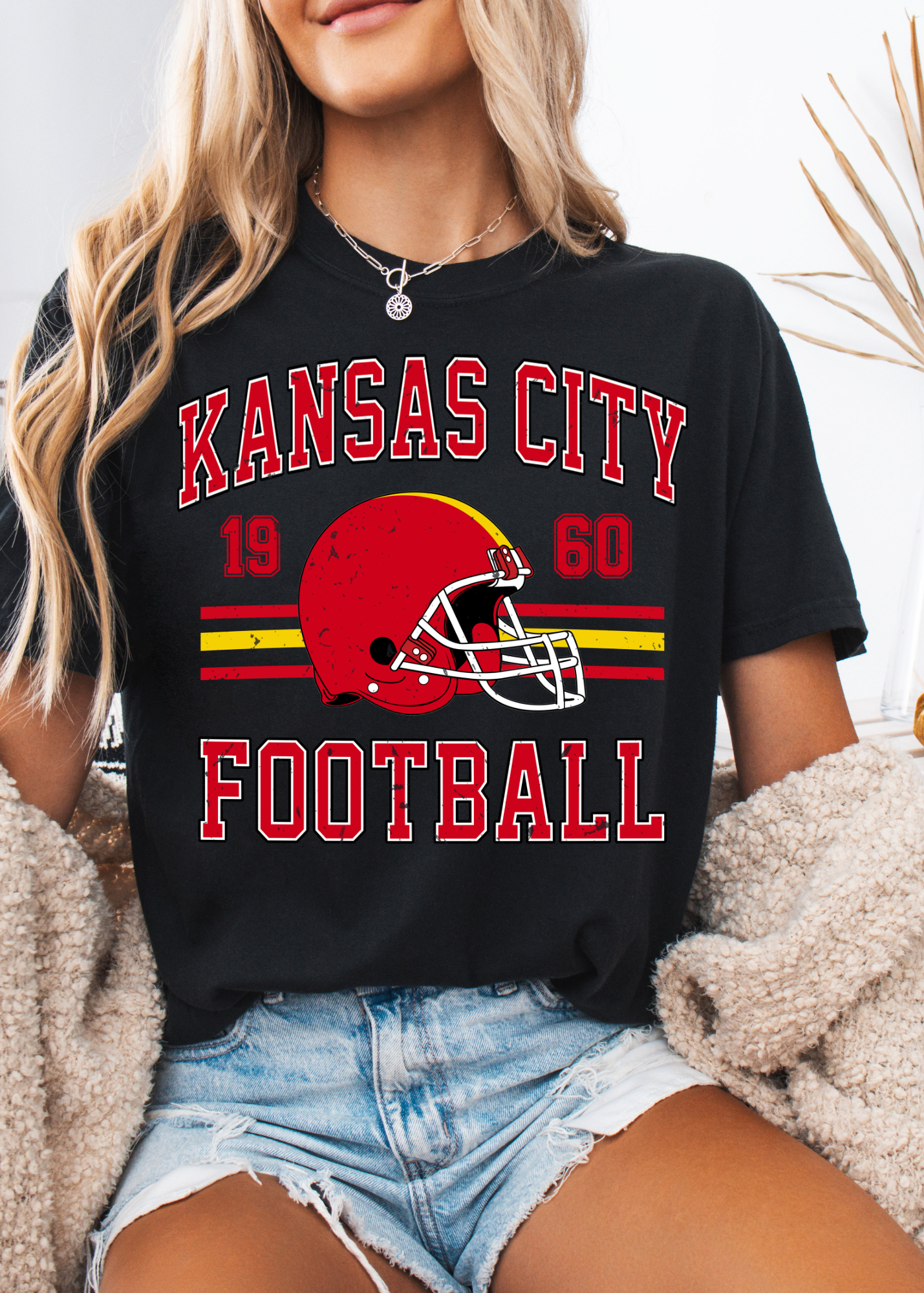 Kansas City Football Vintage Graphic