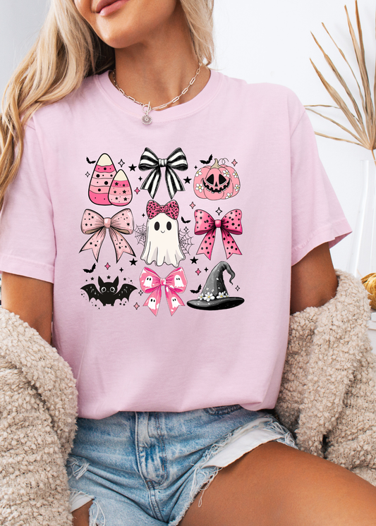 Pretty in Pink Halloween Graphic