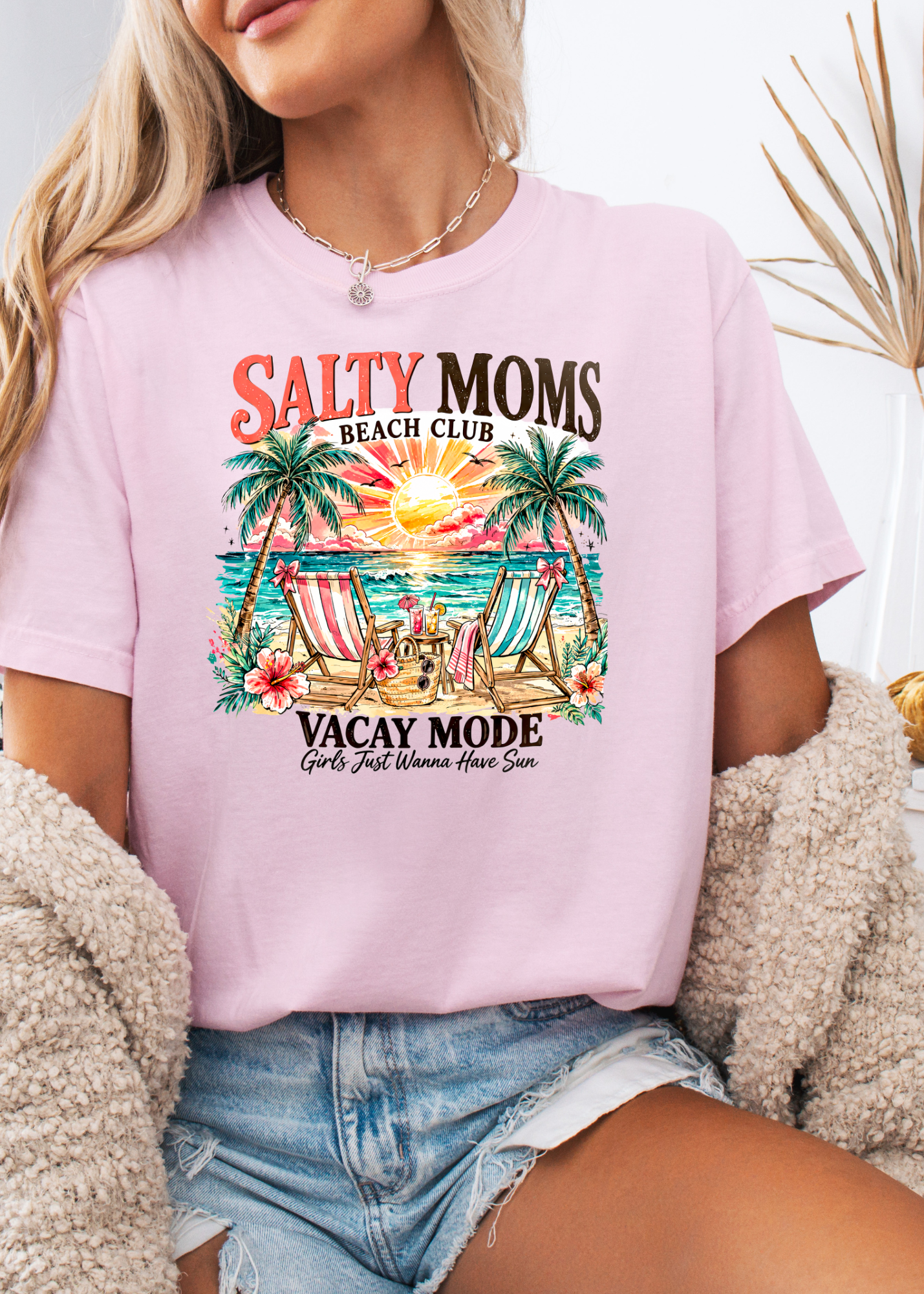 Salty Moms Graphic T-Shirt