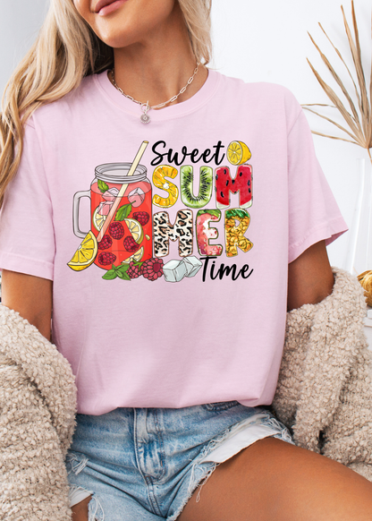 Sweet Summer Time Graphic T-Shirt