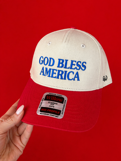 God Bless America Trucker Hat