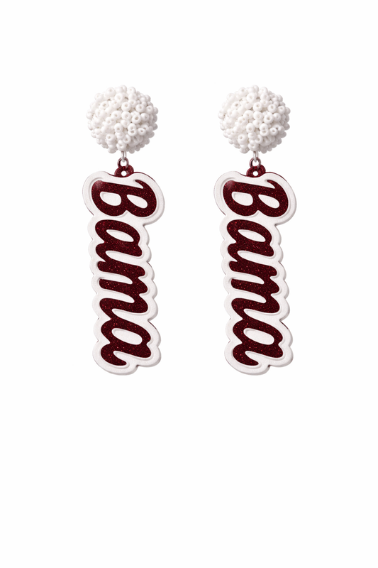 Bama Pom Pom Drop Earrings