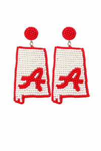 Alabama Pride State Earrings