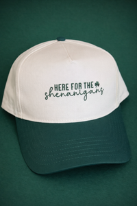 Here For The Shenanigans Trucker Hat