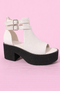 Elizabeth Platform Strappy Heel