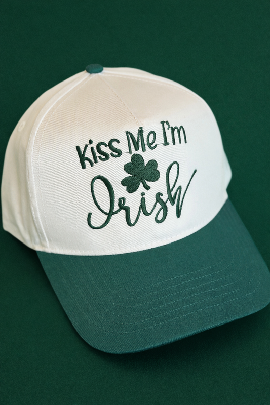 Kiss Me I'm Irish Trucker Hat