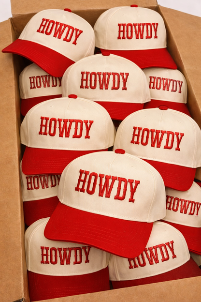 HOWDY Embroyidery Trucker Hat